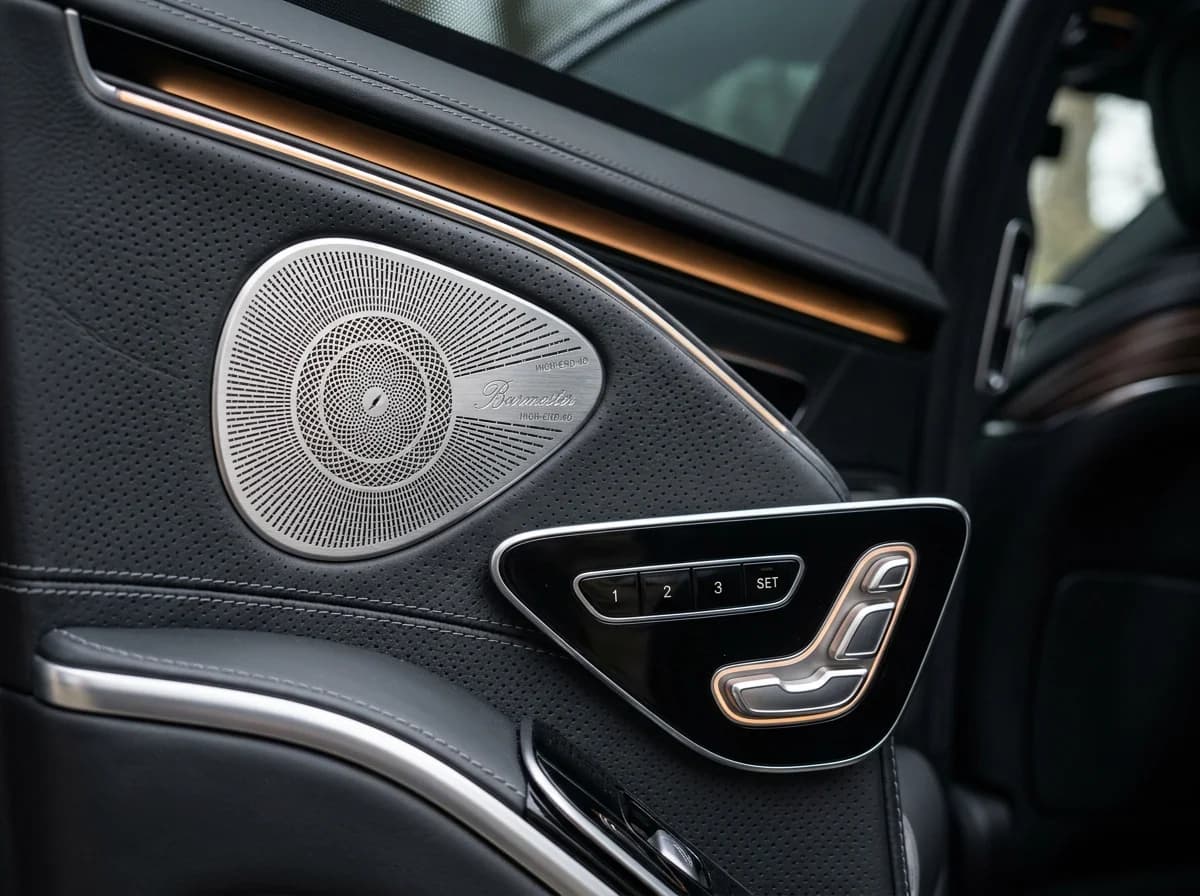 Mercedes-Benz S-Klasse Luxury Craftsmanship Detail