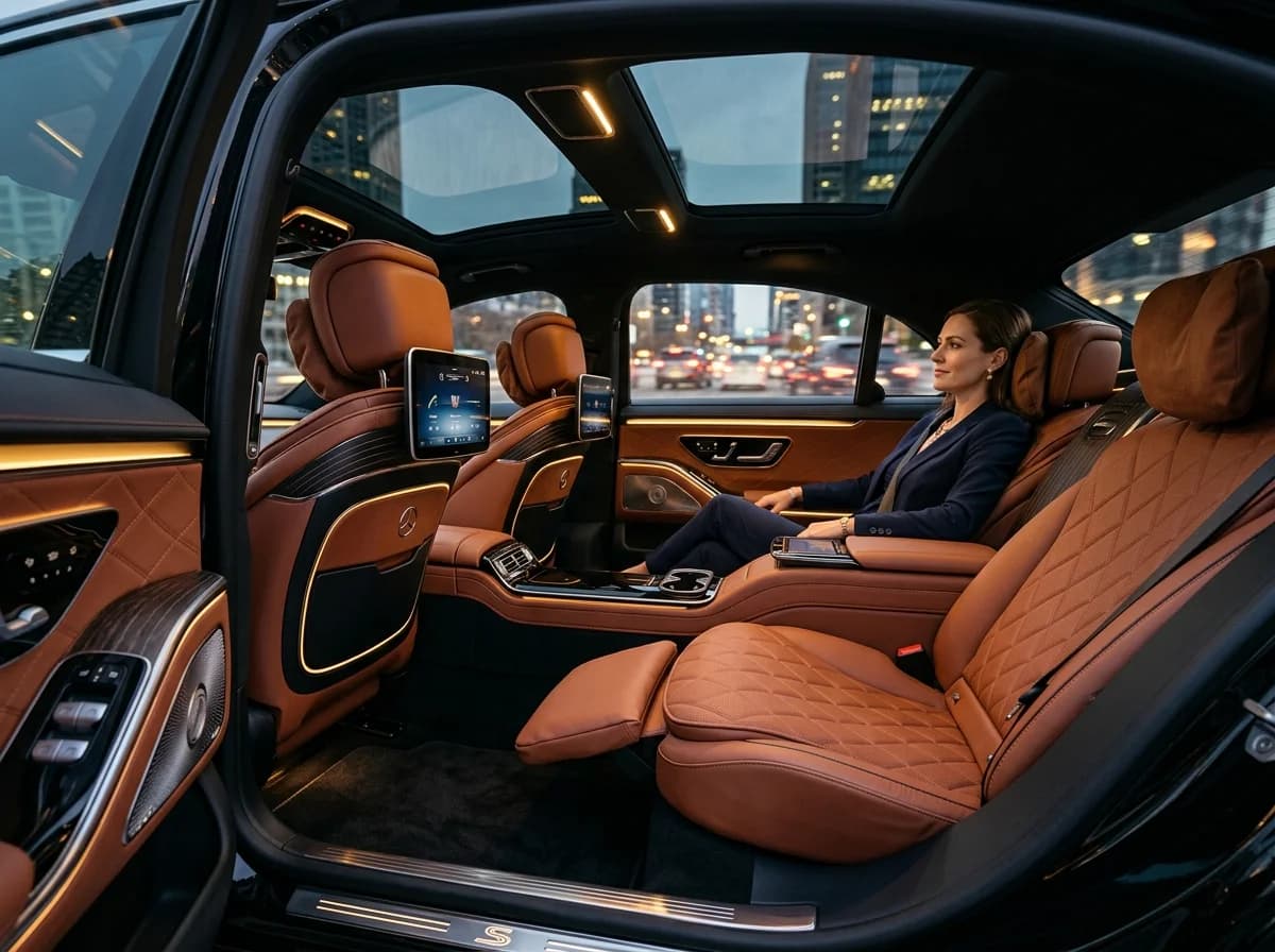 Mercedes-Benz S-Klasse Interior Cabin Lounge